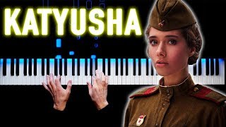 Katyusha  Piano tutorial [upl. by Alihet421]