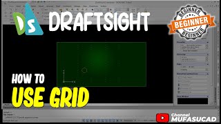 Draftsight How To Use Grid [upl. by Toombs]