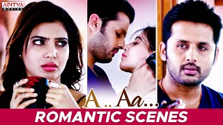 quotA Aaquot Movie Romantic Scenes  South Movie  Nithiin Samantha  Trivikram  Anupama  Aditya Movies [upl. by Elpmid]