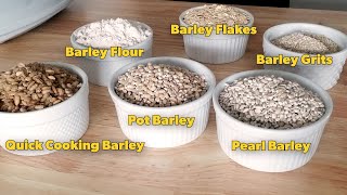 Learn About 6 Different Types of Barley [upl. by Aidaas]