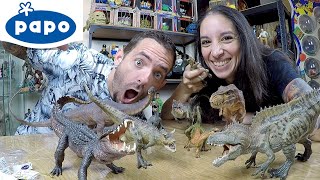 DÉBUTER AVEC LES PLUS BEAUX JOUETS DINOSAURES PAPO  ULTRA RÉALISTES [upl. by Henn]