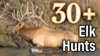 30 Hunts in 20 Minutes Rifle Elk Hunting with Eastmans’ Hunting Journals [upl. by Jaquenette]