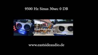 9500 Hz 95kHz Sinus Ton Wave 0DB für Hifi Audio Test Testton 30sec [upl. by Bascio591]