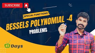 Special functions Bessels polynomial4  Applications degree maths [upl. by Jadd]