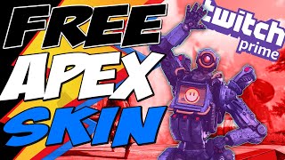 How to Get FREE APEX LEGENDS TWITCH PRIME SKIN and 5 FREE APEX PACKS 2 [upl. by Imre]