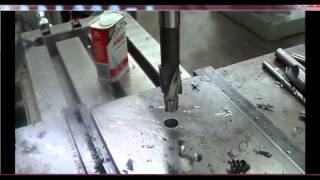 Drilling and Counterbore [upl. by Arotahs275]