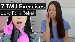 7 Best TMJ Exercises to RELIEVE Jaw Pain [upl. by Eiclud972]