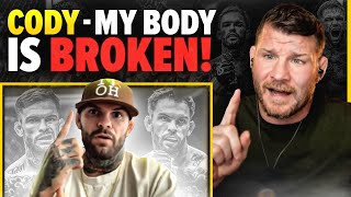 BISPING interviews Cody Garbrandt MY BODY IS BROKEN  Reacts to UFC 292 withdrawal [upl. by Kerge]