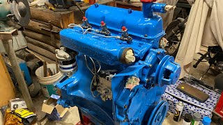 Siezed Ford 3000 engine rebuild  Part 4 [upl. by Airyt172]