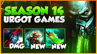 SEASON 14 IS HERE Three hours of NEW Urgot items and builds🦀 [upl. by Sucramel]