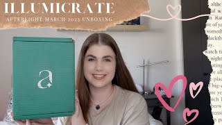 Illumicrate Afterlight March 2023 Unboxing 💖 [upl. by Thanasi]