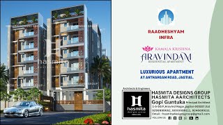 Luxurious Apartment Of Radhe Shyam Infra  Mr K Aravind At Anthargam Road Jagtialapartment [upl. by Asenab]