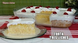 TORTA TRES LECHES LA ORIGINAL ÚNICA LO MÁXIMO EN SABOR [upl. by Eilrahs]