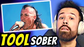 TOOL SOBER LIVE  REACTION [upl. by Anwahsak206]