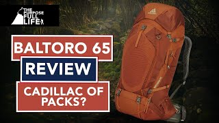 PACK REVIEW GREGORY BALTORO 65 MENS PACK The Cadillac of Packs [upl. by Sonnnie]