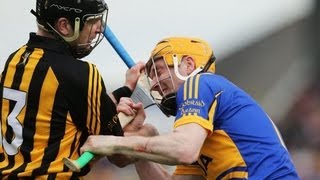 Lar Corbett vs JJ Delaney Hurling Fight [upl. by Eecyak]