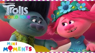 The Compete Story Of Poppy and Branch 💖  Trolls World Tour  Movie Moments  Mini Moments [upl. by Britni]