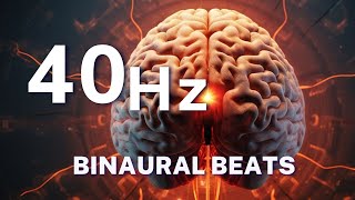 40hz Binaural Beats Perfect for Studying and Concentration Increase Brain Power Improve Memory [upl. by Claudia]