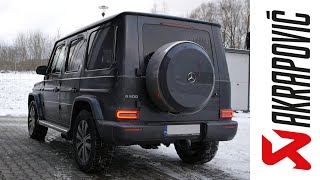 Mercedes G klasa W463A 464 G500  Wydech Akrapovic Exhaust Evolution Titanium  Wydechowepl [upl. by Merralee]