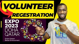 Qatar Expo 2023 Volunteer registration update [upl. by Atekahs859]