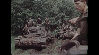 German Raw Color Footage from the Eastern Front in UkraineSouthern Russia June to September 1942 [upl. by Yenruoj]