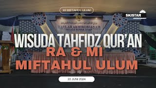 🔴LIVE Wisuda Tahfidz Quran RA MI MIFTAHUL ULUM [upl. by Esma]