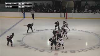 Major Bantam AAA  Pro Hockey Life Harbour Storm vs Northern Blackhawks [upl. by Akehsyt]