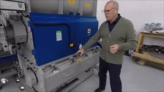 Virtus Equipment Shredder Granulator Combination Unit [upl. by Aletha]