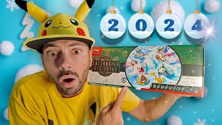 🎁 UNBOXING Calendrier de lAvent Pokémon TCG 2024 🎁  Plein de surprises [upl. by Hnahym]