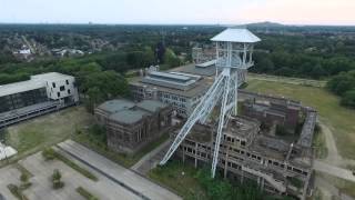 Phantom 3  Steenkoolmijn Waterschei Genk [upl. by Nangatrad4]