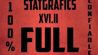 Instala Statgraphics VERSION XVIII FULL 100 EFICAZ [upl. by Wil902]