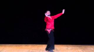 Azad Kaan arabic flamenco GalaShow of Festival quotSpring of Orientalquot in Astrakhan [upl. by Ocsic]