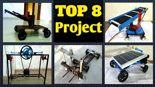 Top 8 mechanical engineering project new ideas for 2021  Mechanical best projects  top 8 [upl. by Bibi]