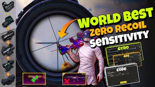 World Best Sensitivity Settings Guide 🔥 For All Devices Gyroscope And Non Gyro ✅  PUBG MOBILEBGMI [upl. by Onairelav695]