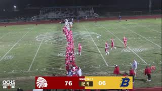 1112024 Osage City Football vs LeonBluestem [upl. by Slavin]