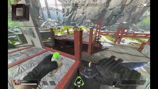 Zipline Movement in Apex Legends ジップライン キャラコン [upl. by Eiluj]