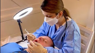 ASMR Dentist Teeth Tapping and Teeth Cleaning on a Real Person Dentist Cleans Your Teeth Roleplay [upl. by Nimra]