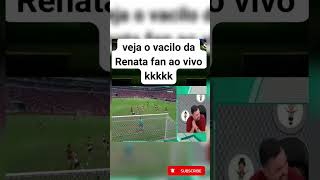 Renata Fan vacila em programa ao Vivo renatafan jogoaberto [upl. by Balmuth297]