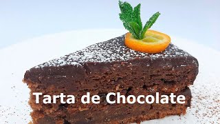 La mejor tarta de chocolate y la más fácil🎂 [upl. by Hajidak]