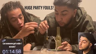 Who Can KILL a FULL GRAM DAB the FASTEST Colorado Trip [upl. by Kallick]