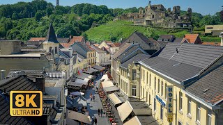 Valkenburg The Netherlands 8K 🇳🇱 [upl. by Ahseekat]