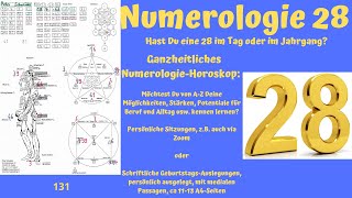 Numerologie 28 [upl. by Nosirrag]