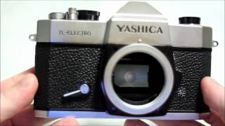 Yashica TLElectro Operating [upl. by Rosenkranz]