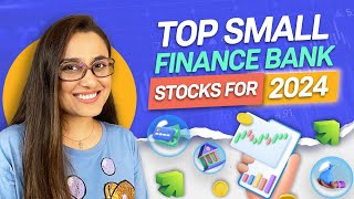 Top small finance bank stocks 2024  How to analyse small finance banks [upl. by Nalced578]