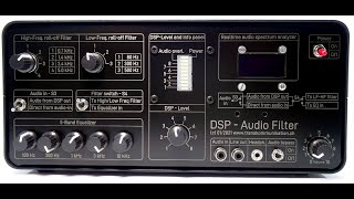 DSP Audio Filter with Arduino Audio spectrum analyzer  Tutorial [upl. by Enomrej922]