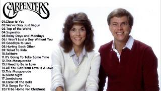 The Carpenters Greatest Hits Full Live 2017  Best The Carpenters Songs [upl. by Ephram]