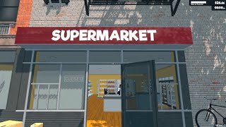 ABRIENDO UN SUPERMERCADO  SUPERMARKET SIMULATOR  Español [upl. by Ennyletak]