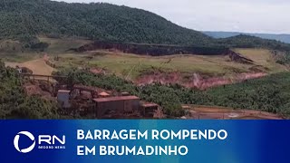 Novo vídeo mostra força da lama após rompimento da barragem em Brumadinho [upl. by Isaacs987]