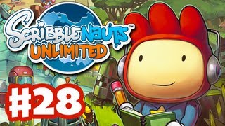 Scribblenauts Unlimited  Gameplay Walkthrough Part 28  Abjad Dunes PC Wii U 3DS [upl. by Joelie]