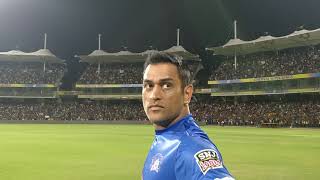 Goosebumps as Dhoni walks into Chepauk for CSK practice to a rousing welcome [upl. by Kori741]